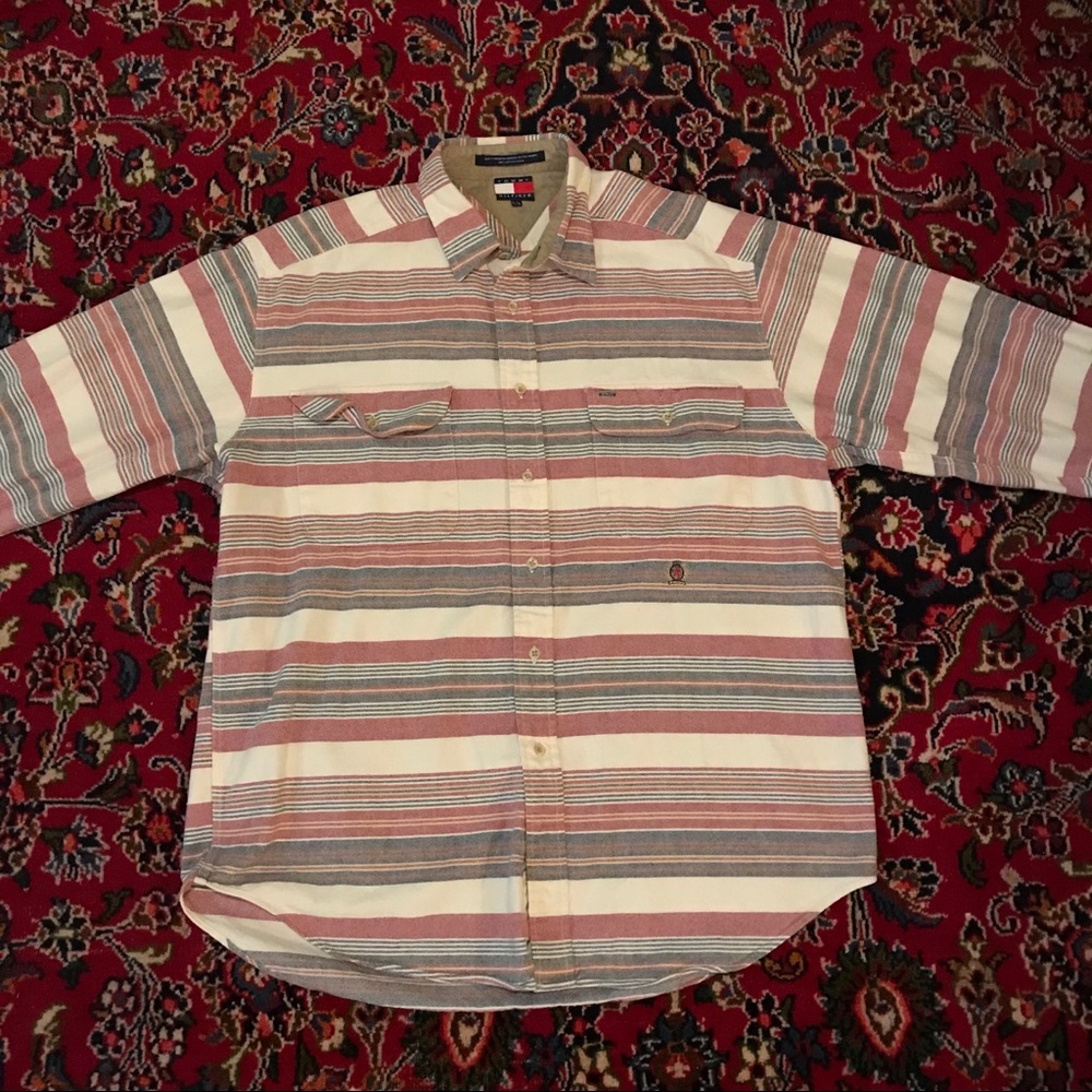 Vintage Tommy Hilfiger Button Up